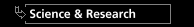 Science & Research